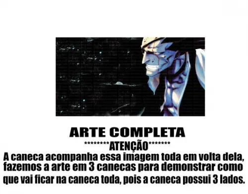 Caneca Polímero Bleach Personalizada