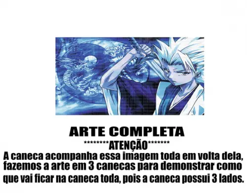 Caneca Polímero Bleach Personalizada