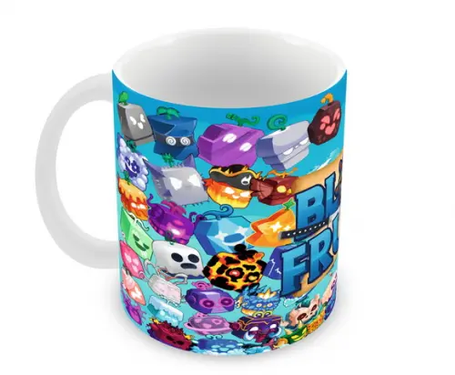Caneca Polímero Blox Fruits Personalizada