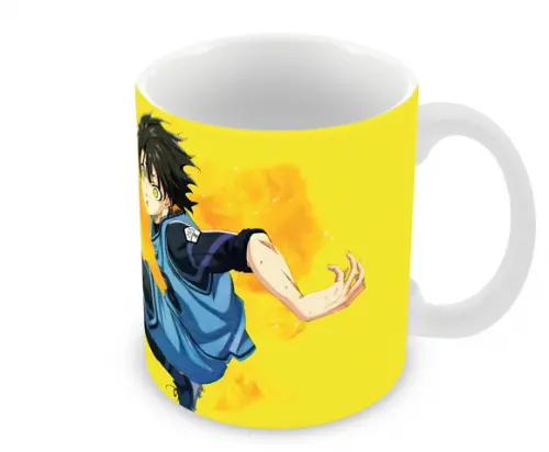 Caneca Polímero Blue Lock Bachira Personalizada