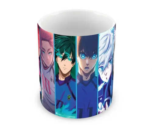 Caneca Polímero Blue Lock Personalizada