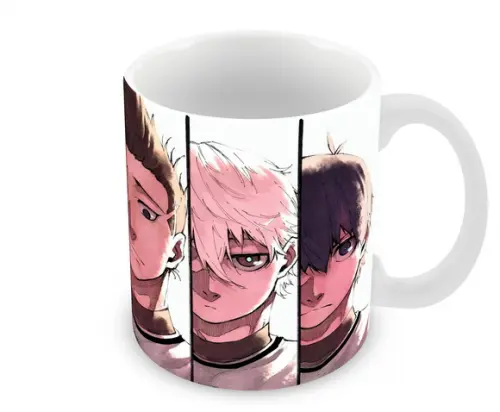 Caneca Polímero Blue Lock Personalizada