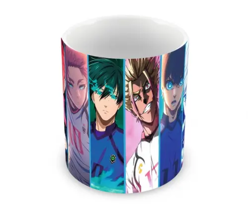 Caneca Polímero Blue Lock Yusei Shido Personalizada