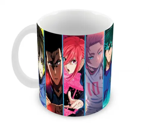Caneca Polímero Blue Lock Yusei Shido Personalizada