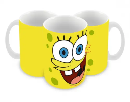 Caneca Polímero Bob Esponja Personalizada