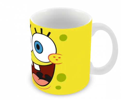 Caneca Polímero Bob Esponja Personalizada