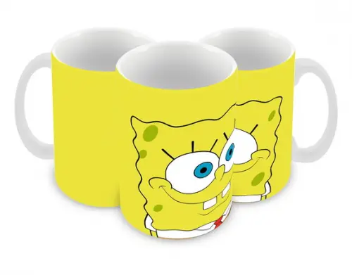 Caneca Polímero Bob Esponja Personalizada