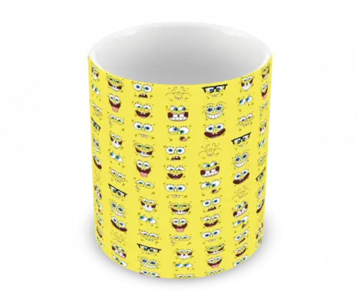 Caneca Polímero Bob Esponja Personalizada