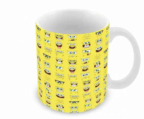 Caneca Polímero Bob Esponja Personalizada