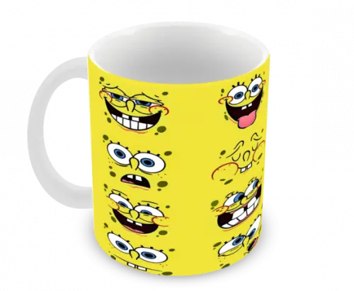 Caneca Polímero Bob Esponja Personalizada