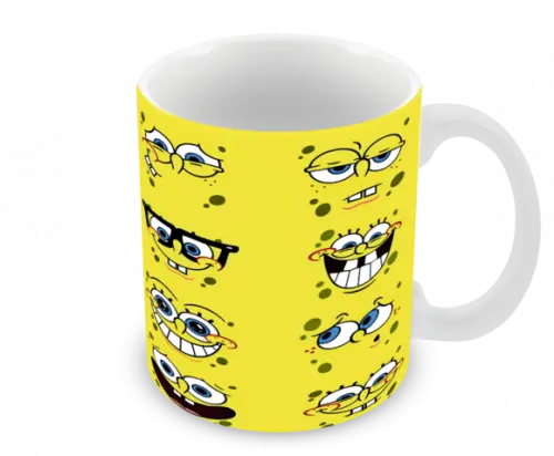 Caneca Polímero Bob Esponja Personalizada