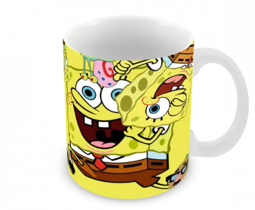 Caneca Polímero Bob Esponja Personalizada