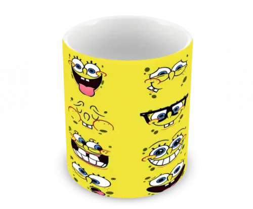 Caneca Polímero Bob Esponja Personalizada