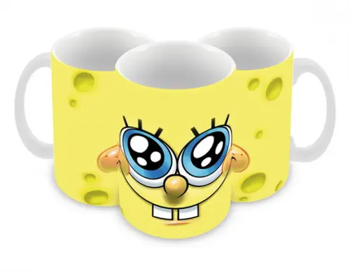 Caneca Polímero Bob Esponja Personalizada