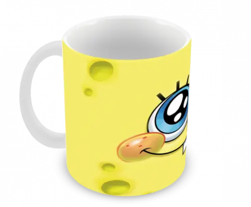 Caneca Polímero Bob Esponja Personalizada