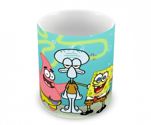 Caneca Polímero Bob Esponja Personalizada