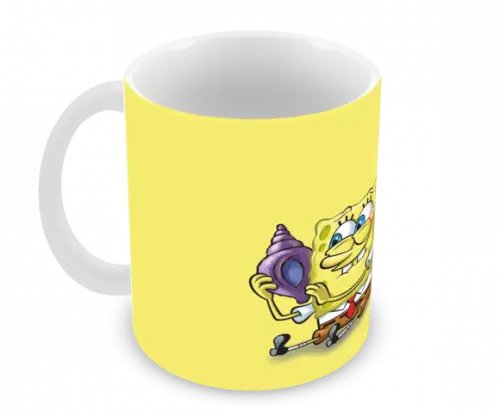 Caneca Polímero Bob Esponja Personalizada