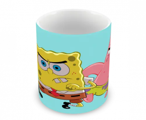 Caneca Polímero Bob Esponja Personalizada