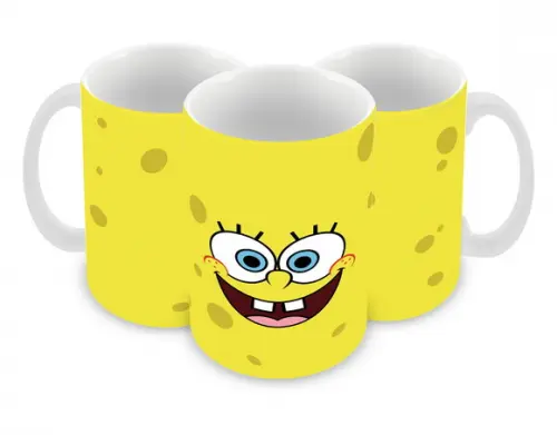 Caneca Polímero Bob Esponja Personalizada