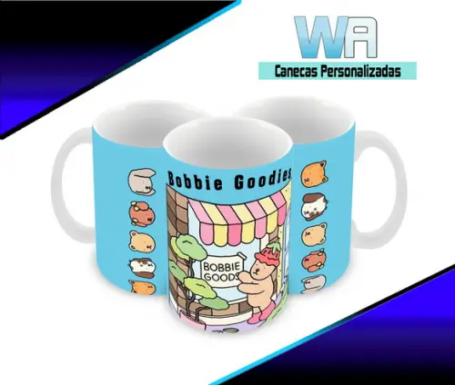 Caneca Polímero Bobbie Goodies Personalizada