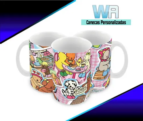 Caneca Polímero Bobbie Goodies Personalizada