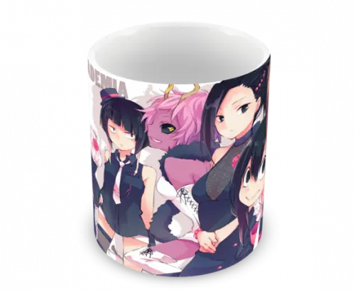 Caneca Polímero Boku no Hero Academia Meninas Personalizada