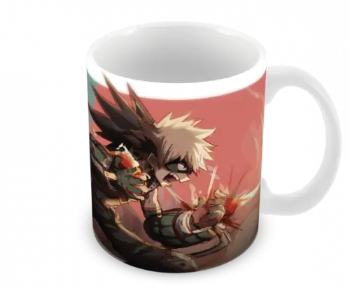 Caneca Polímero Boku no Hero Academia Personalizada