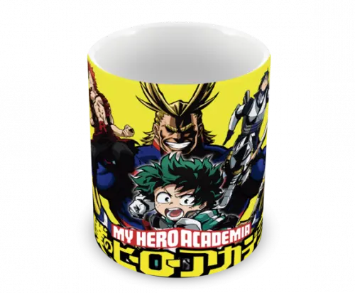 Caneca Polímero Boku no Hero Academia Personalizada