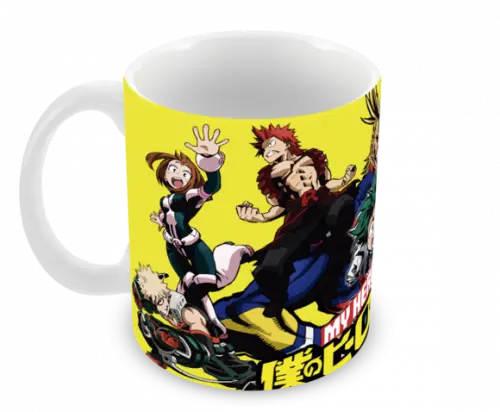 Caneca Polímero Boku no Hero Academia Personalizada