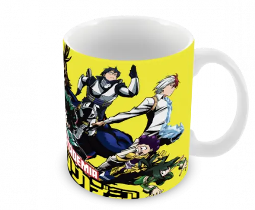 Caneca Polímero Boku no Hero Academia Personalizada