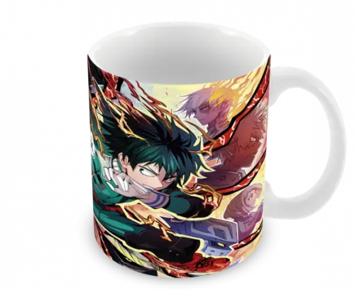 Caneca Polímero Boku no Hero Academia Personalizada