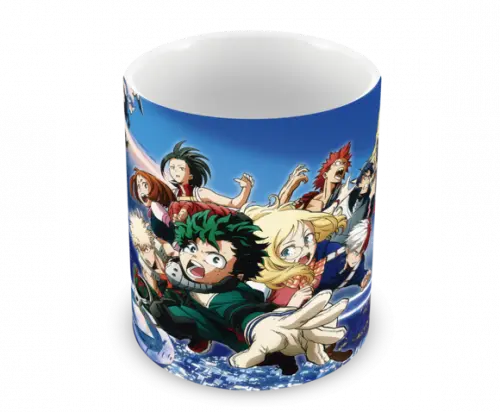 Caneca Polímero Boku no Hero Academia Personalizada