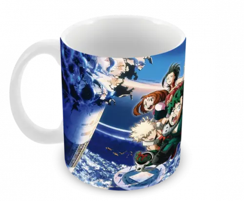 Caneca Polímero Boku no Hero Academia Personalizada