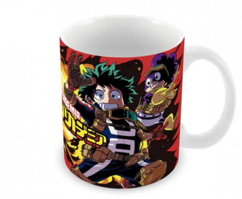 Caneca Polímero Boku no Hero Academia Personalizada