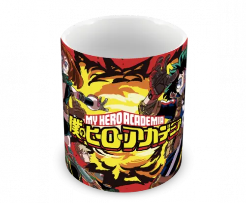 Caneca Polímero Boku no Hero Academia Personalizada