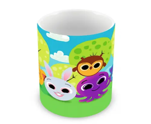 Caneca Polímero Bolofofos Personalizada