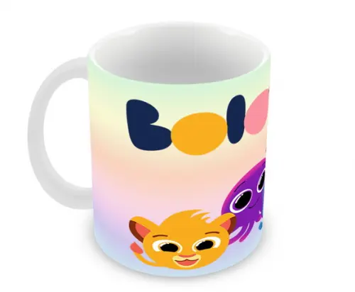 Caneca Polímero Bolofofos Personalizada