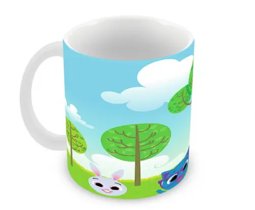 Caneca Polímero Bolofofos Personalizada