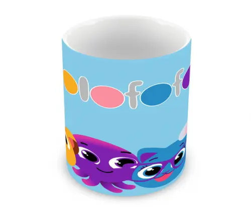 Caneca Polímero Bolofofos Personalizada