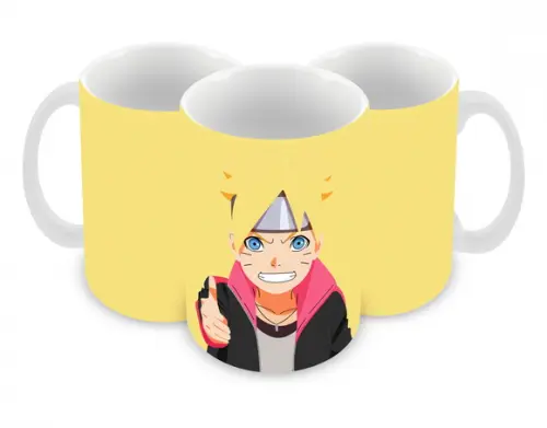 Caneca Polímero Boruto Personalizada