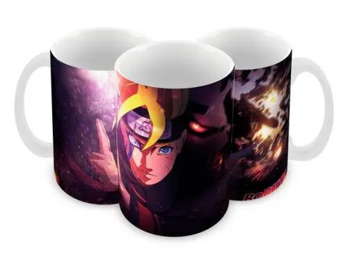 Caneca Polímero Boruto Personalizada