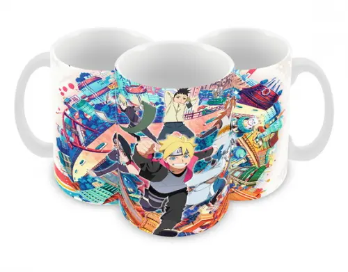 Caneca Polímero Boruto Personalizada