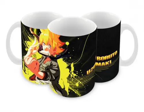 Caneca Polímero Boruto Personalizada