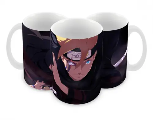 Caneca Polímero Boruto Personalizada