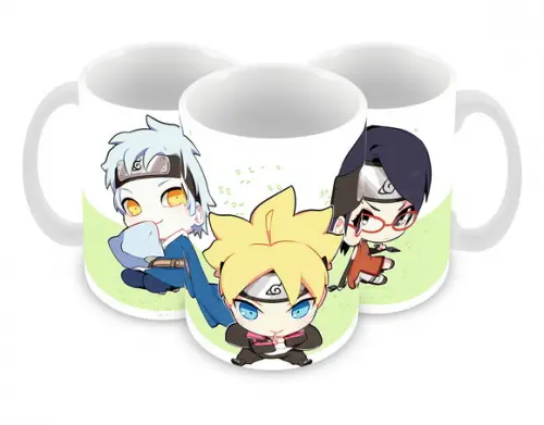 Caneca Polímero Boruto Personalizada