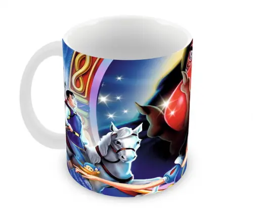 Caneca Polímero Branca de Neve Personalizada