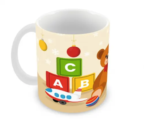Caneca Polímero Brinquedos Personalizada