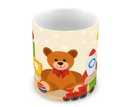 Caneca Polímero Brinquedos Personalizada
