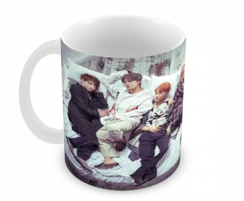 Caneca Polímero Bts Personalizada