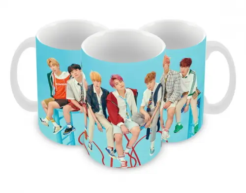 Caneca Polímero Bts Personalizada